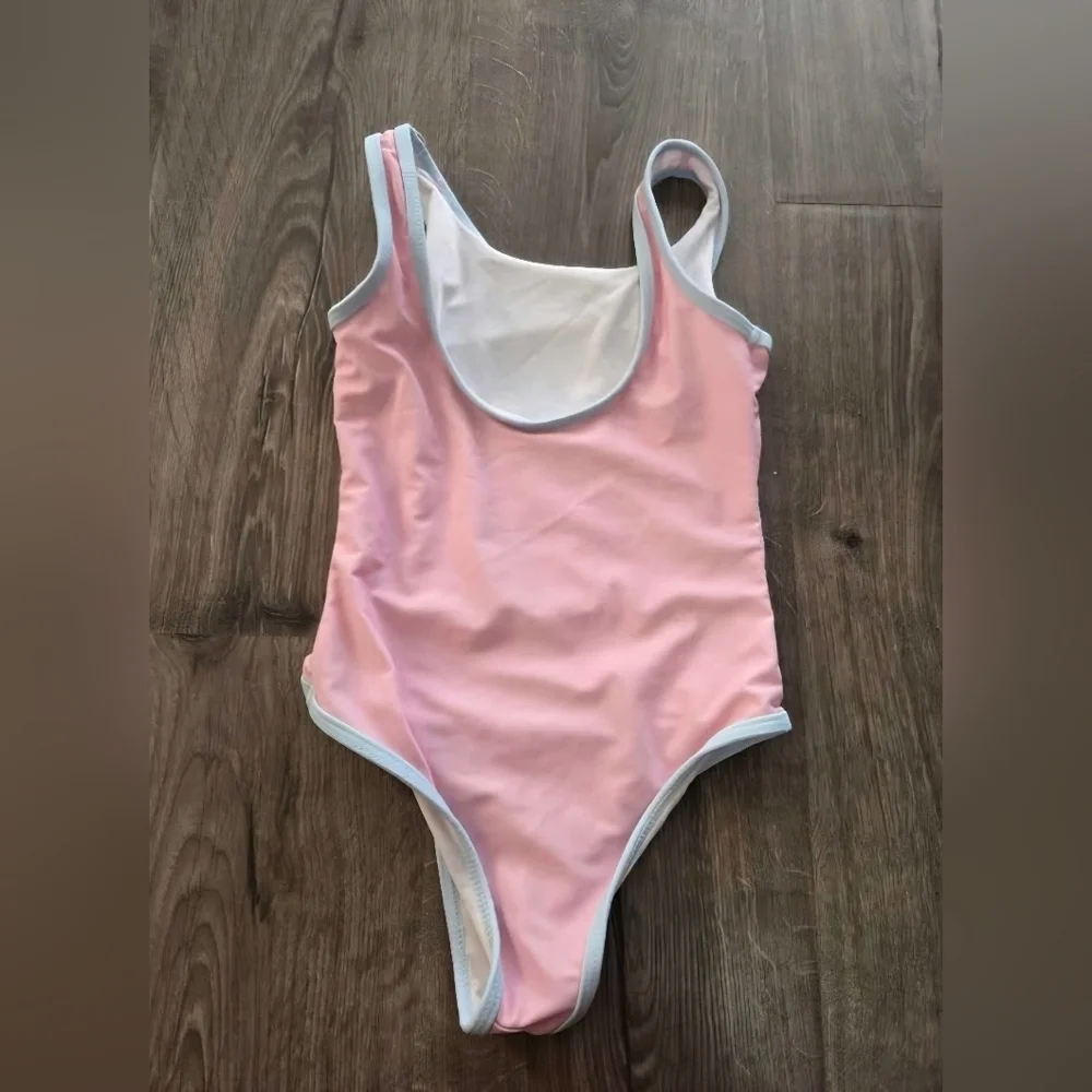 Disney Stitch Girls Swimsuit Size 5